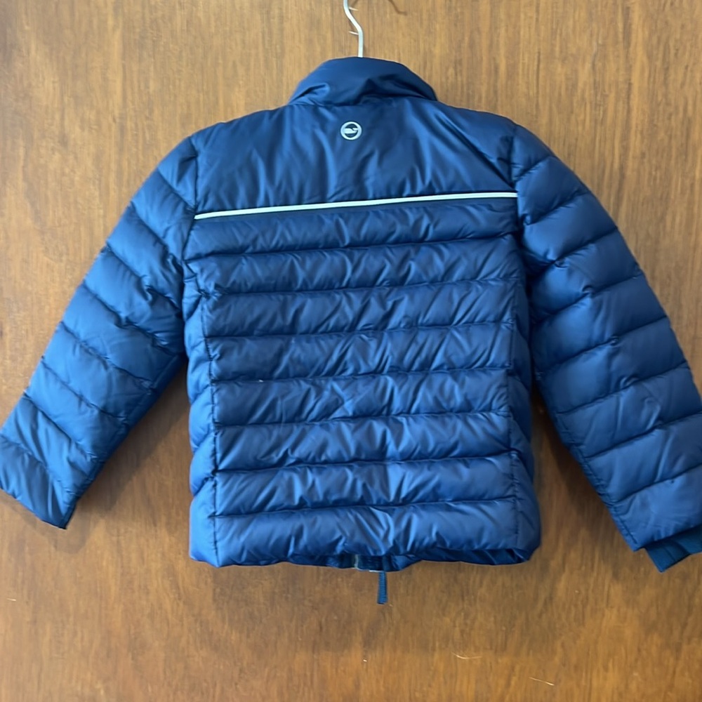 Vineyard Vines Navy Blue fleece lined down jacket 3T - Picture 3 of 3